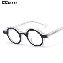 Load image into Gallery viewer, 49872 Retro Round Acetate Optical Glasses Frames Men Women Computer Eyeglasses