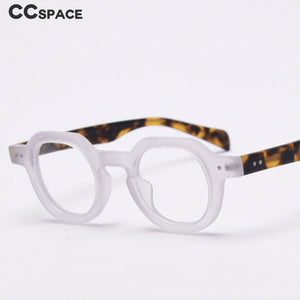 49875 Vintage Acetate Round Optical Glasses Frames Men Women  Computer Eyeglasses