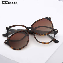 Load image into Gallery viewer, 49882 Retro Anti Blue Light Glasses Frames Polarized Sunglasses Magnetic Clip Men Women Rice Nail Computer Eyeglasses