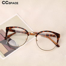 Load image into Gallery viewer, 49946 Eyebrow Round Glasses Frames Men Women Computer Eyeglasses