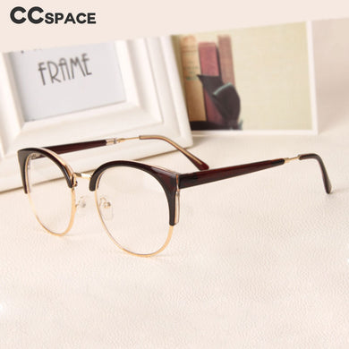 49946 Eyebrow Round Glasses Frames Men Women Computer Eyeglasses