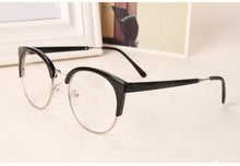 Load image into Gallery viewer, 49946 Eyebrow Round Glasses Frames Men Women Computer Eyeglasses