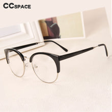 Load image into Gallery viewer, 49946 Eyebrow Round Glasses Frames Men Women Computer Eyeglasses