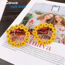 Load image into Gallery viewer, 49949 Kids Cute Sunglasses Round Flower Shades UV400 Vintage Glasses