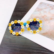 Load image into Gallery viewer, 49949 Kids Cute Sunglasses Round Flower Shades UV400 Vintage Glasses