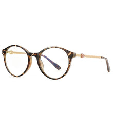 Load image into Gallery viewer, 49952 Round Cat Eye Anti Blue Light Optical Glasses Frames Women Computer Eyeglasses
