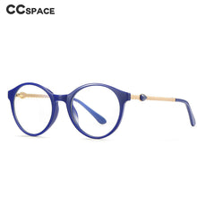 Load image into Gallery viewer, 49952 Round Cat Eye Anti Blue Light Optical Glasses Frames Women Computer Eyeglasses