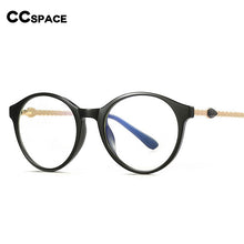 Load image into Gallery viewer, 49952 Round Cat Eye Anti Blue Light Optical Glasses Frames Women Computer Eyeglasses