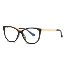Carica l&#39;immagine nel visualizzatore di Gallery, 49953 Anti Blue Light Cat Eye Optical Glasses Frames Men Women Computer Eyeglasses