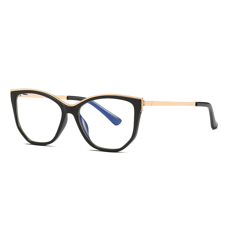 49953 Anti Blue Light Cat Eye Optical Glasses Frames Men Women Computer Eyeglasses