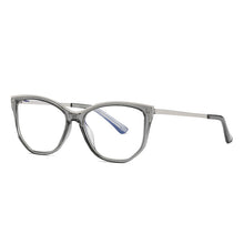 Carica l&#39;immagine nel visualizzatore di Gallery, 49953 Anti Blue Light Cat Eye Optical Glasses Frames Men Women Computer Eyeglasses
