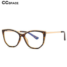 Carica l&#39;immagine nel visualizzatore di Gallery, 49953 Anti Blue Light Cat Eye Optical Glasses Frames Men Women Computer Eyeglasses