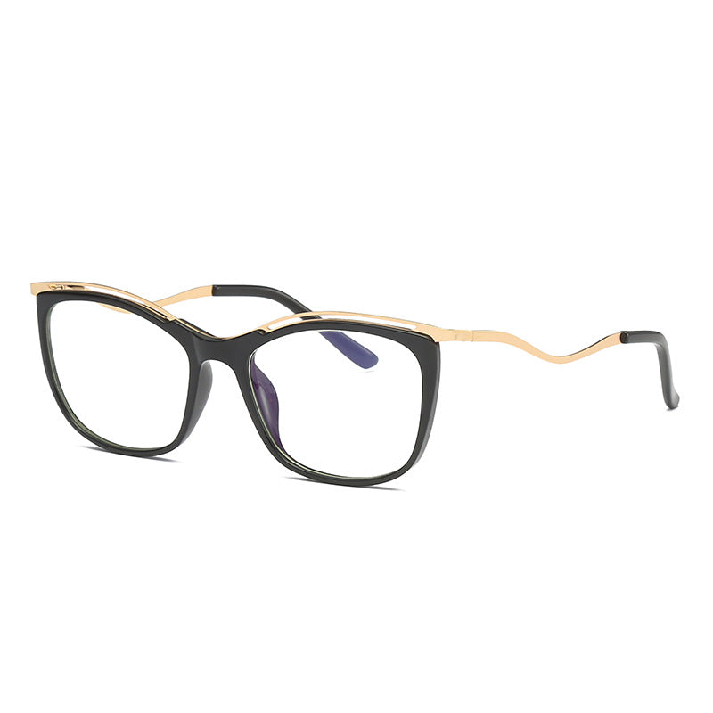 49954 Cat Eye Anti Blue Light Optical Glasses Frames Men Women Computer Eyeglasses
