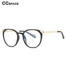 Load image into Gallery viewer, 49982 TR90 Cat Eye Anti Blue Light Optical Glasses Frames Men Women Cat Ear Computer Eyeglasses