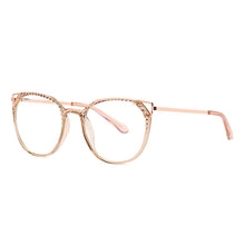 Load image into Gallery viewer, 49982 TR90 Cat Eye Anti Blue Light Optical Glasses Frames Men Women Cat Ear Computer Eyeglasses