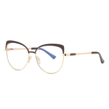 Load image into Gallery viewer, 49987 Anti Blue Light Cat Eye Eyebrow Frame Optical Glasses Frames Women Computer Eyeglasses