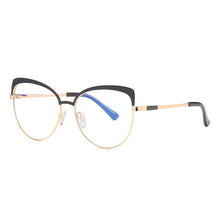 Load image into Gallery viewer, 49987 Anti Blue Light Cat Eye Eyebrow Frame Optical Glasses Frames Women Computer Eyeglasses