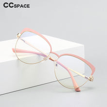 Load image into Gallery viewer, 49987 Anti Blue Light Cat Eye Eyebrow Frame Optical Glasses Frames Women Computer Eyeglasses