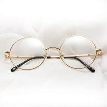 Load image into Gallery viewer, 49mm Size  Retro Vintage Eyeglass Frame Glasses Style Round Eyeglass Frames Black Gold Silver Gun Grey Optical RX