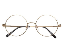 Load image into Gallery viewer, 49mm Size  Retro Vintage Eyeglass Frame Glasses Style Round Eyeglass Frames Black Gold Silver Gun Grey Optical RX