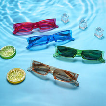 Load image into Gallery viewer, 5/10/15/20pcs Rectangle Vintage Sunglasses Women Retro Punk Sunglasses Ladies Eyeglasses Steampunk Small Frames Eyewear