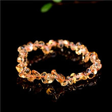 Carica l'immagine nel visualizzatore di Gallery, 5*8mm Naural Citrine Bracelet Ladies Natural Aquamarine Stone Bracelets Femme Jewelry Charms Women Bracelets &amp; Bangles