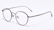 Load image into Gallery viewer, 5 Colors Pilot Style Pure Titanium Glasses Exceed Light Ancient Ways Round Spectacle Frame Men And Women Only 8g Size48-20-139mm
