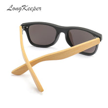 Carica l&#39;immagine nel visualizzatore di Gallery, 50pcs/lot  Custom Logo Bamboo Sunglasses Women Cat Eye Driving Sun glasses Men Original Wood Mirror Customerized
