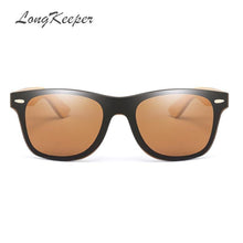 Carica l&#39;immagine nel visualizzatore di Gallery, 50pcs/lot  Custom Logo Bamboo Sunglasses Women Cat Eye Driving Sun glasses Men Original Wood Mirror Customerized