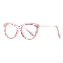 Load image into Gallery viewer, 51009 Cat Eye Women Optical Glasses Frames Diamond Bump Computer Eyeglasses