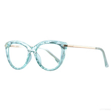 Load image into Gallery viewer, 51009 Cat Eye Women Optical Glasses Frames Diamond Bump Computer Eyeglasses