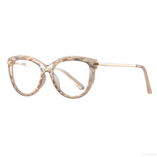 Load image into Gallery viewer, 51009 Cat Eye Women Optical Glasses Frames Diamond Bump Computer Eyeglasses