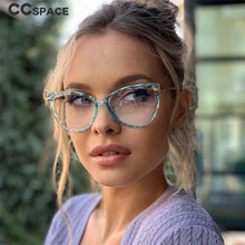 Load image into Gallery viewer, 51009 Cat Eye Women Optical Glasses Frames Diamond Bump Computer Eyeglasses