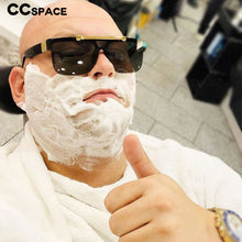 Load image into Gallery viewer, 51010 Steam Punk Retro Folding Flip Sunglasses Men Women Oversized Glasses Frame Goggle UV400