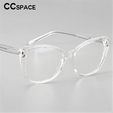 Carica l&#39;immagine nel visualizzatore di Gallery, 51015 Plastic Titanium Glasses Frames Anti-blue Light Ultralight Cat Eye Men Women Optical  Computer Glasses