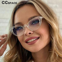Load image into Gallery viewer, 51025 Cat Eye Anti-Blue TR90 Frames Women Optical Computer Glasses