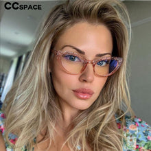 Load image into Gallery viewer, 51025 Cat Eye Anti-Blue TR90 Frames Women Optical Computer Glasses