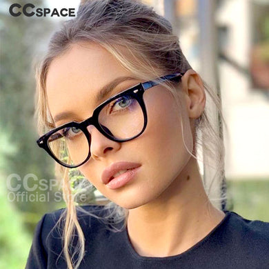 51026 Retro Rice Nail Anti-Blue Light Brand Glasses Frames Women Men Optical Computer Glasses