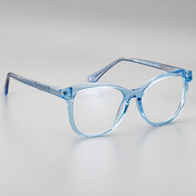 Load image into Gallery viewer, 51028 Cat Eye Squareblue Light Filter Glasses Tr90 Glasses Frames Men Women Optical Computer Glasses