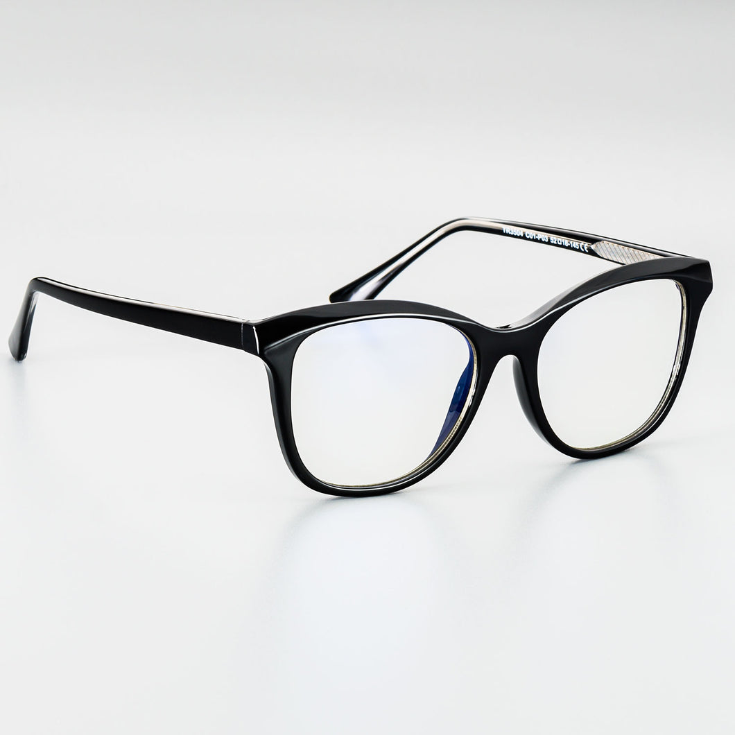 51028 Cat Eye Squareblue Light Filter Glasses Tr90 Glasses Frames Men Women Optical Computer Glasses