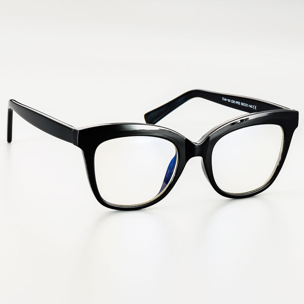 51029 Retro Plastic Titanium Glasses Frames Anti-Blue Light Women Optical Computer EyeGlasses