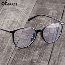 Load image into Gallery viewer, 51031 Cat Eye Round TR90 Anti Blue Light Glasses Frames Super Light Men Women Optical Computer Glasses