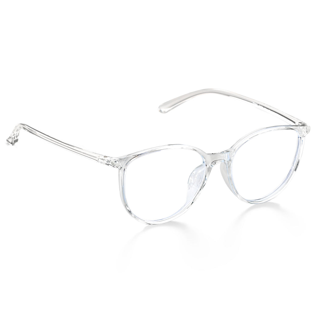 51031 Cat Eye Round TR90 Anti Blue Light Glasses Frames Super Light Men Women Optical Computer Glasses