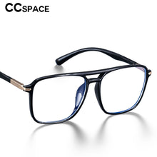 Load image into Gallery viewer, 51033 TR90 Square Ultralight Anti-blue Light Glasses Frames Men Women Optical Computer Glasses