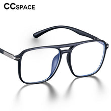 Load image into Gallery viewer, 51033 TR90 Square Ultralight Anti-blue Light Glasses Frames Men Women Optical Computer Glasses