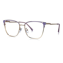 Load image into Gallery viewer, 51061 Cat Eye Anti Blue Light Optical Metal Glasses Frames Women Computer Eyeglasses