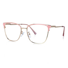 Load image into Gallery viewer, 51061 Cat Eye Anti Blue Light Optical Metal Glasses Frames Women Computer Eyeglasses