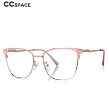 Load image into Gallery viewer, 51061 Cat Eye Anti Blue Light Optical Metal Glasses Frames Women Computer Eyeglasses