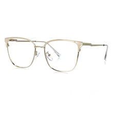 Load image into Gallery viewer, 51061 Cat Eye Anti Blue Light Optical Metal Glasses Frames Women Computer Eyeglasses