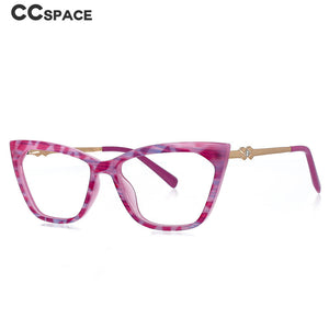 51063 TR90  Cat Eye Spring Leg Anti Blue Light Women Glasses Frames Computer Eyeglasses